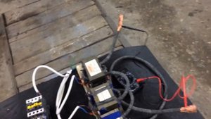 Споттер своими руками из трёх трансформаторов ( часть 2).