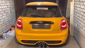 Mini Cooper F56 1.5 b38 down pipe + exhaust from Mini Cooper S 2.0
