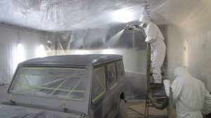 Покрытие кузова автомобиля полимочевиной