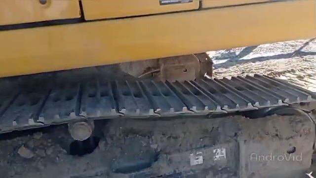 Экскаватор KOMATSU pc220 тех обслуживание узлы смазки ЕТО ТО эксплуатация