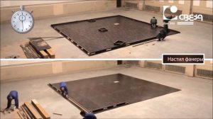 Тест обычной ламинированной фанеры и ДЭК 350