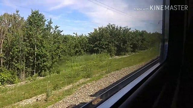 Влог:поездка на электричке ЭП3Д в Миллерово смотреть онлайн