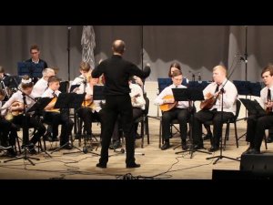 ДШИ №2 г.Брянск Оркестр русских народных инструментов "Танцующий скрипач"