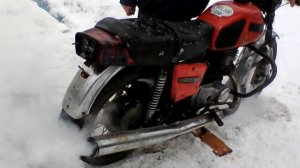 Иж планета 5 зимой )