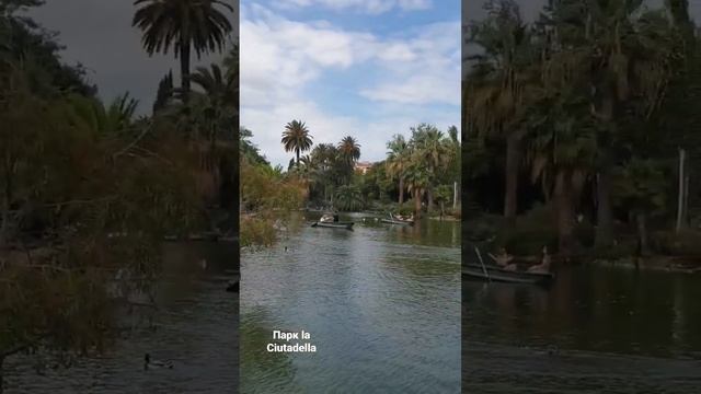 Парк la Ciutadella. Barcelona