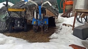 мотоблок мб1 луч Ока замена сальников ступицы редуктора и установка востановленого китайца 170f