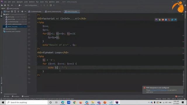 Using PHP - Loop Types - Loops in PHP смотреть онлайн