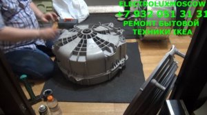 28 06 22 Стиральная машина Ikea замена подшипников