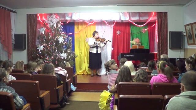 Людмила Бублик ft Олена Малик - Романс (скрипка і піаніно) 26.12.2012 смотреть онлайн