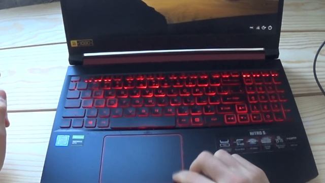 Игровой Ноутбук Acer Nitro 5 на intel i5  GTX1050 - ОБЗОР