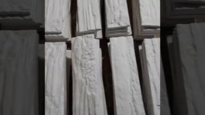 Декоративный камень из гипса Кирпич Древесный