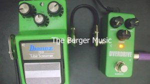 Kokko OVERDRIVE FOD3 Mini VS Ibanez TS9 Tube Screamer pedal comparison