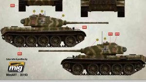 Обзор, инструкция, фотоТ-44 танк 1/35 MiniArt 35193
