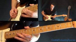 The Beatles - While My Guitar Gently Weeps Guitar Lesson - Solo