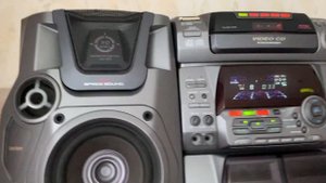 Центр Panasonic SA-AK80 - внешний вид, звук с диска
