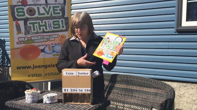 Use Engineering to Make a Coin Sorter with Joan Marie Galat #STEAM #STEM смотреть онлайн