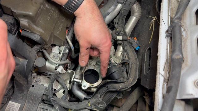 Peugeot 308 1.6 HDI DV6C EGR Valve replacement P0409 P12B4 P0490