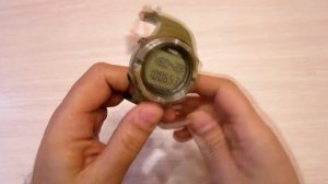 Спортивные часы Skmei 1111 с пульсометром - посылка с Aliexpress