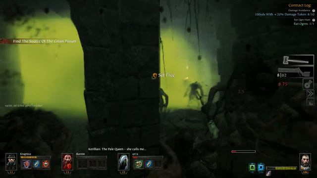 Warhammer: End Times. Vermintide. Снова кооп #9. Сад Морра. смотреть онлайн