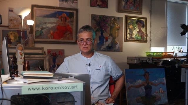 1235 ХУДОЖНИК ВИДИТ МЕНЬШЕ ДРУГИХ _ рисование. Короленков