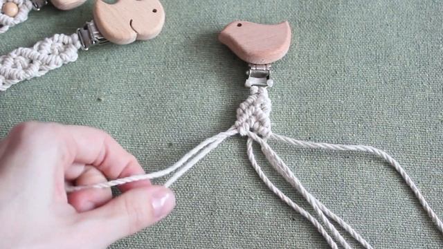 5 Types Macrame Pacifier Clips Holder / Dummy Holder смотреть онлайн