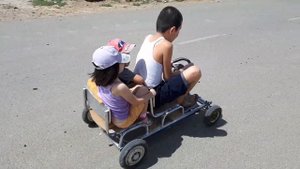 Детский Машина из Гироскутера.Балаларга арналган Машина.