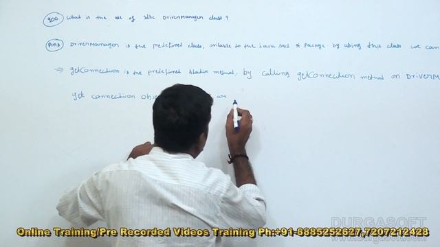 What is the use of JDBC DriverManager class? смотреть онлайн