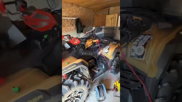 Квадроцикл BRP Outlander 1000 Программирование ключей. Диагностика . тел+7928-696-81-69 смотреть онлайн