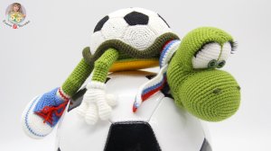?ЧЕРЕПАШОНОК-ФУТБОЛИСТ⚽крючком