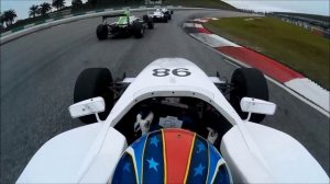 Colton Herta  Asia Cup Series  август 2015 Гонка on-board