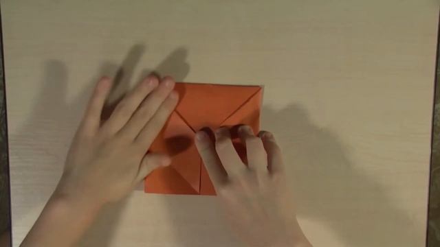 Оригами. Лисичка из бумаги. Origami. Fox of paper. смотреть онлайн