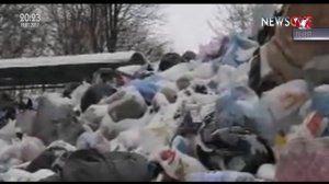 Загрязнение Украины мусором города Львова