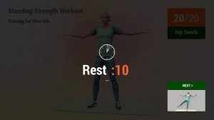 Силовые тренировки стоя для людей старше 60 лет