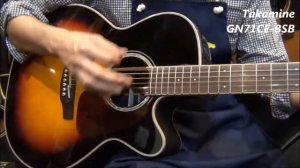 Takamine GN71CE BSB【オットリーヤ動画】