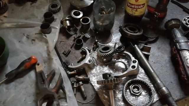 Привезли на ремонт коробку в коробке от Galant 6-е поколение кузов E39A. Часть 3-я. смотреть онлайн