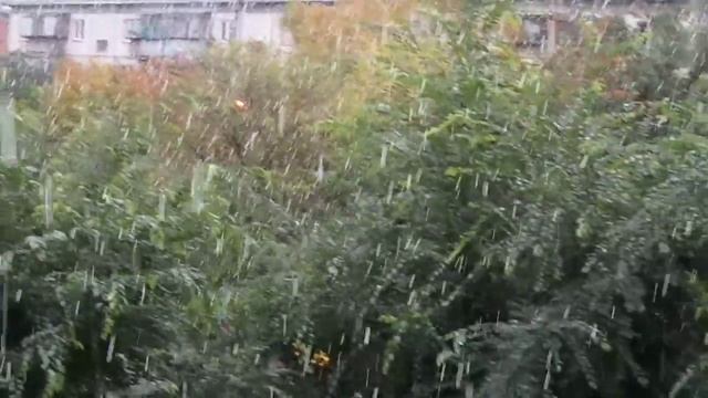 Снег в Магнитогорске 28.09.2013 смотреть онлайн