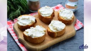 ★ВКУСНЯТИНА!!!! РЕЦЕПТ ПРОСТО БОМБА ★ БУТЕРБРОДЫ С РИКОТТОЙ И КРАСНОЙ РЫБОЙ ★