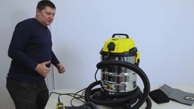НОВИНКА! ПРОМЫШЛЕННЫЙ ПЫЛЕСОС SCHTAER ITS1400-30L