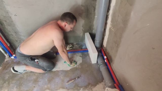 Душевая кабина из газоблоков своими руками. смотреть онлайн