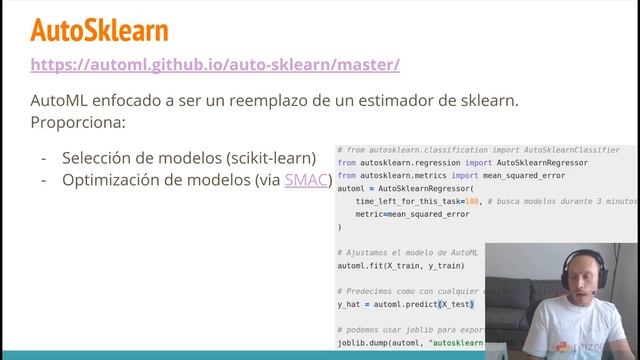 AutoML (Machine Learning para Vagos) - PyConES 2020 смотреть онлайн