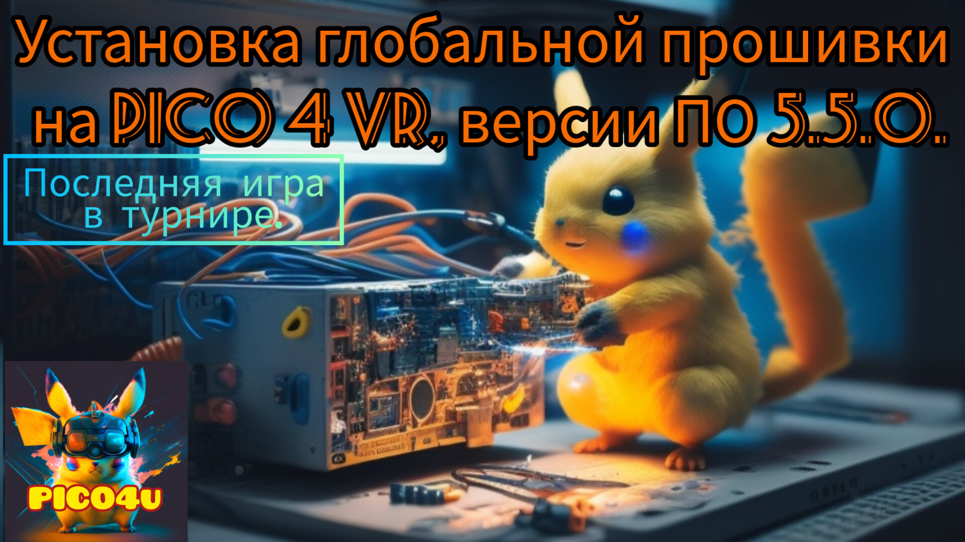 Pico 4 прошивка 5.8