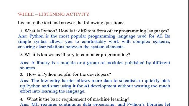 Professional English for Physical Science, Unit 5 Task Answers| Softskills| UG 1st Year 2nd Semeste