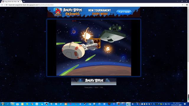 #bringback2012 Angry Birds Star Wars Facebook
