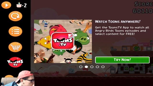 Обзор игры Angry Birds (Злые Птички) с Андромаликом (Вспоминаем 2009 Год)