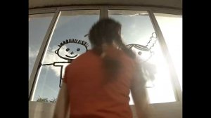 "Мир который нужен мне" песня / Рисуем на окне/ всех всех с 1 июня!!!