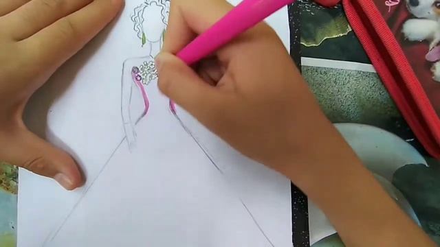 #Together forever #Рисуем эскиз одежду/ урок 1 смотреть онлайн