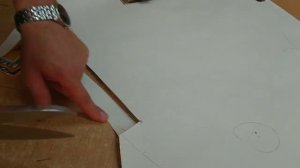 Профессия закройщик. Платье софт. Дисковый нож 100.Работа дисковым ножом. Вырезаю внутренние углы.