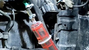 Установка автономного дизельного предпускового подогревателя "Автосила тепла" на Nissan Datsun.