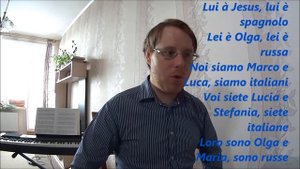 ITALIANO PRATICO - Курс итальянского с носителем языка - урок 1 Kак представить себя!
