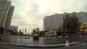 Экзамен в ГИБДД (маршрут в Строгино) - автоинструктор Сергей Маркитесов